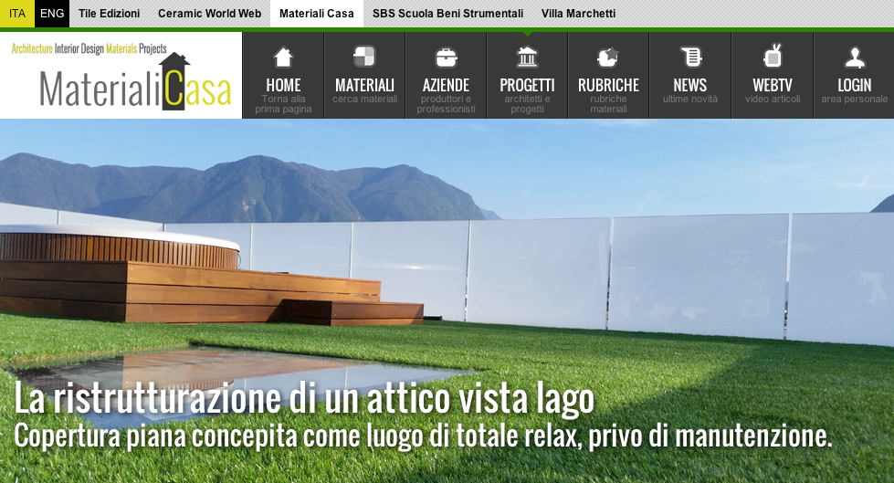 Lugano renovation project with Roofingreen