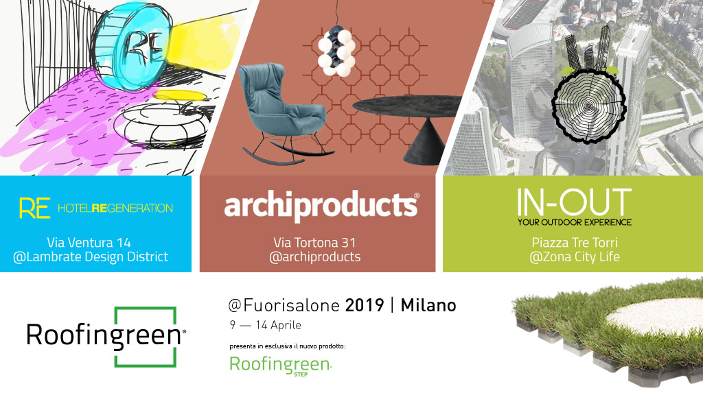 Roofingreen Fuorisalone Milano