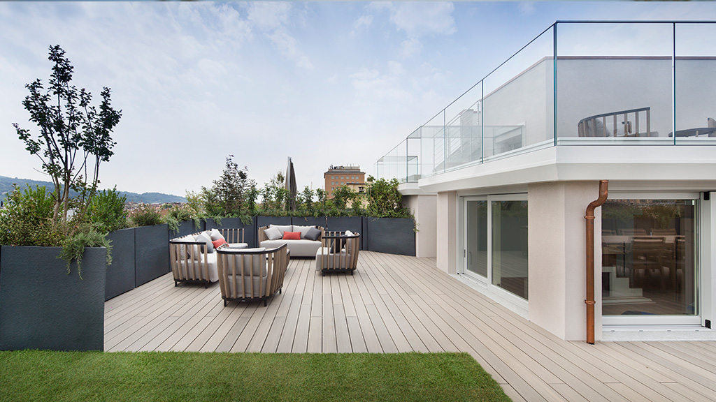 Tetto piano Roofingreen - Via Lagrange 12