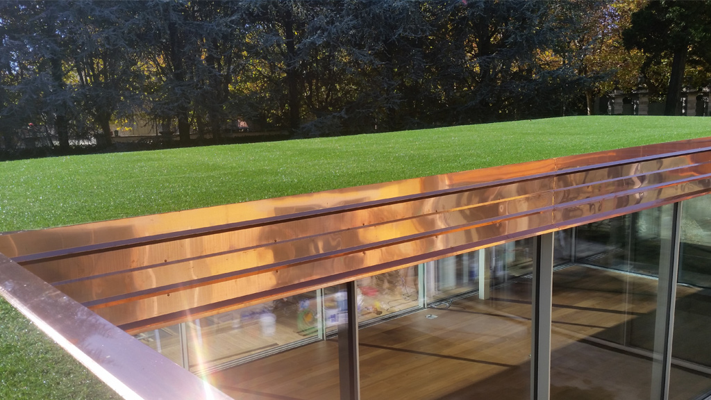 Roofingreen showroom Canavese