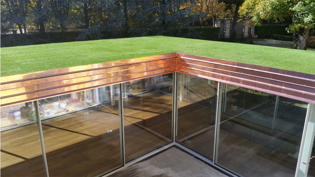 Roofingreen showroom Canavese