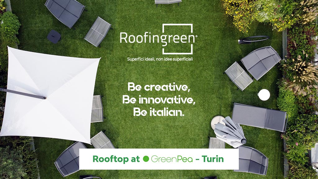 Otium on Roofingreen sul terrazzo panoramico GreenPea – from duty to beauty 