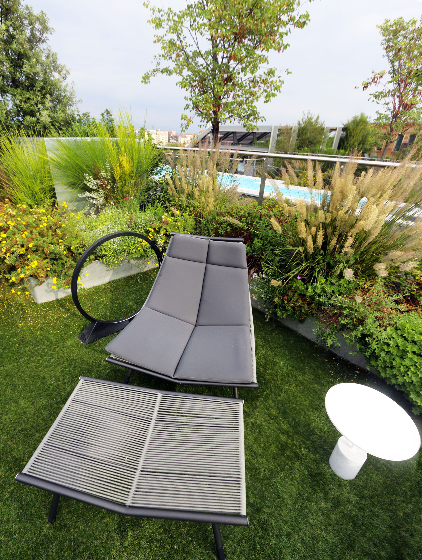 Roofingreen atterra sul rooftop Green Pea