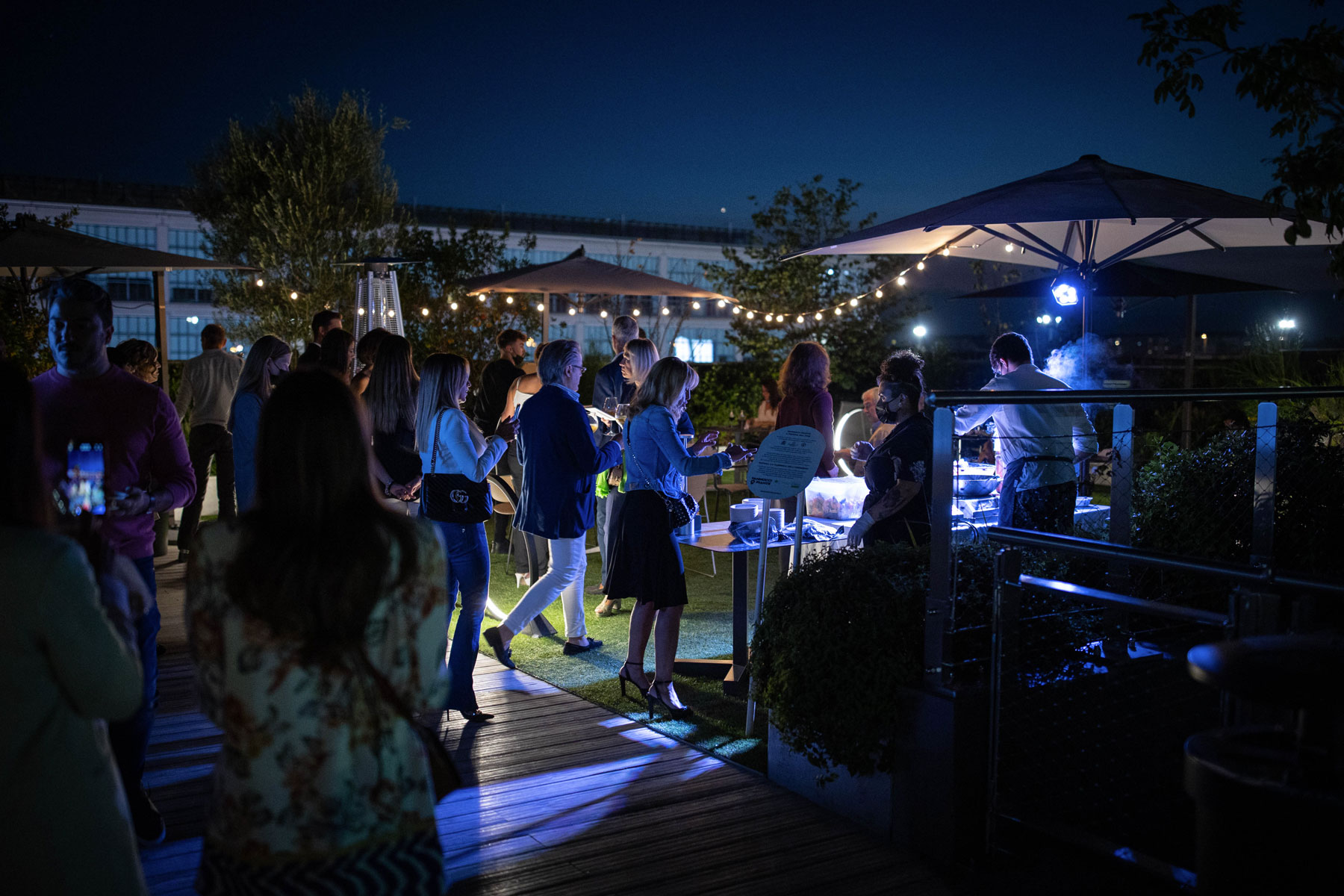 Roofingreen atterra sul rooftop Green Pea