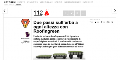 Roofingreen en Wired