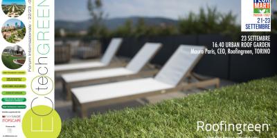 Green roofs and urban roof gardens at the ECOtechGREEN 2016 event